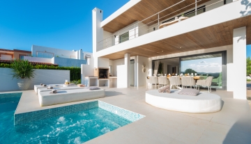 Resa estates Ibiza villa for sale tourist license modern house and pool.jpg